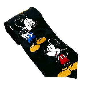 Disney Mickey Mouse Neck Tie By Balance Inc‎ The Tie Works Mickey Unlimited